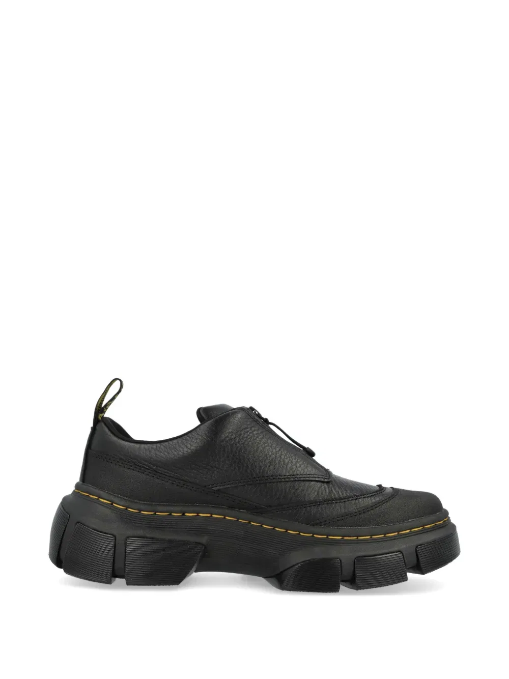 Кожаные туфли на платформе с застежкой-молнией Dmxl Dr. Martens, черный
