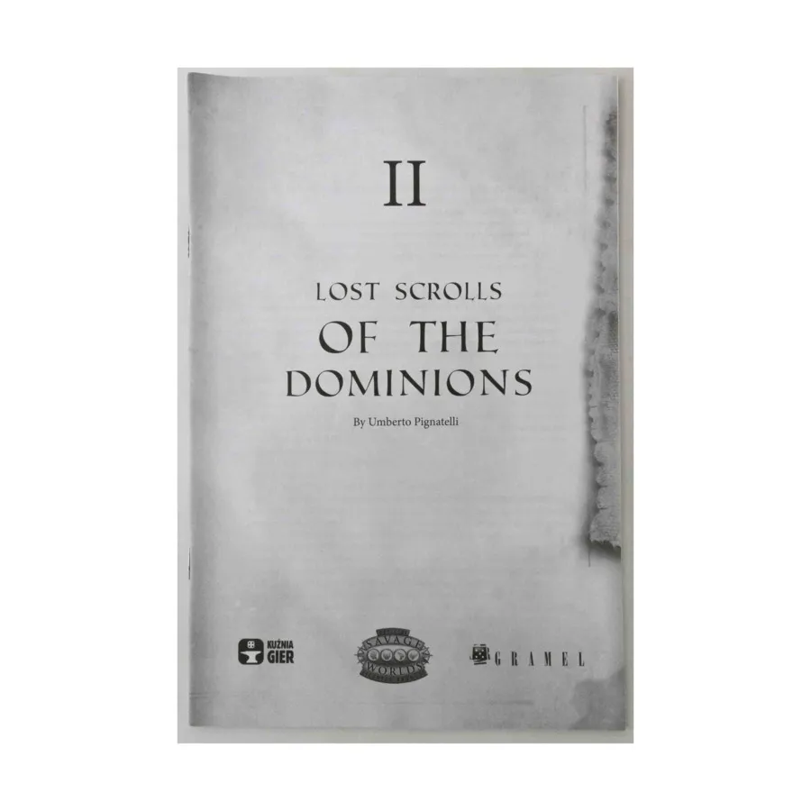 

Lost Scrolls of the Dominions Vol. 2, Beasts & Barbarians (Savage Worlds), мягкая обложка