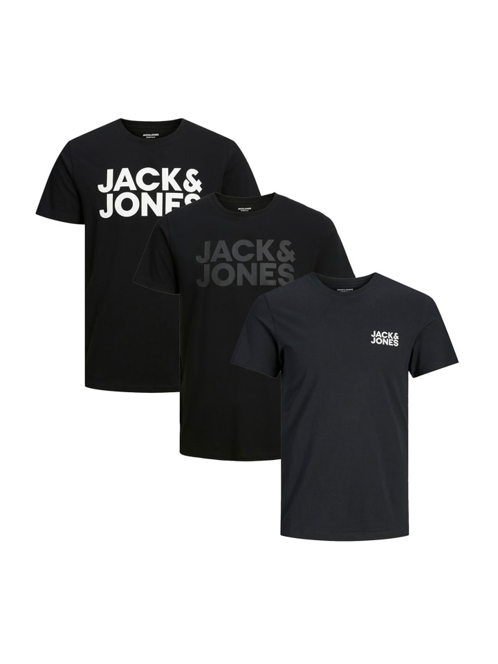 

Футболка Jack & Jones, цвет schwarz mix
