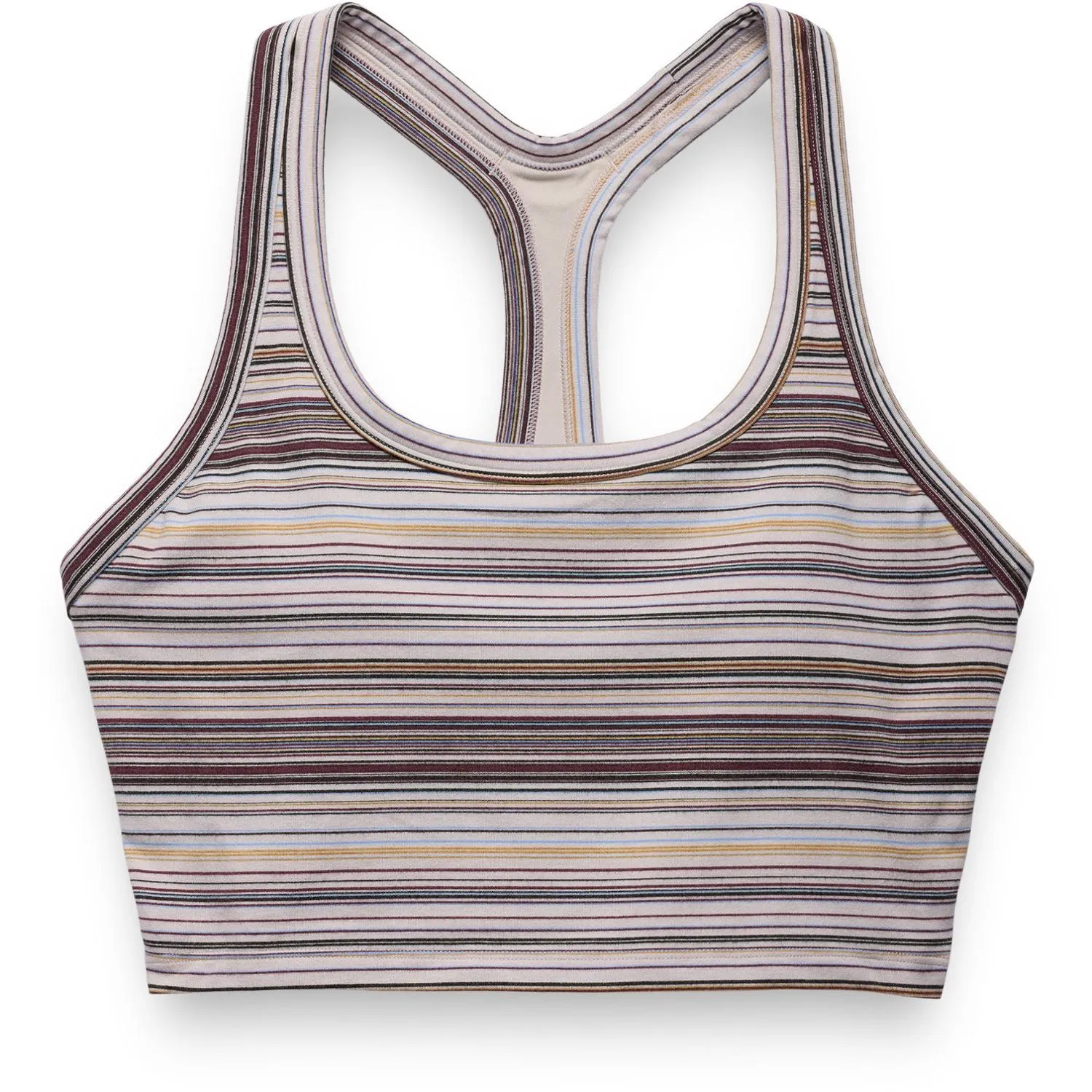 

Бралетт Heavana с открытой спиной prAna, Almond Microstripe