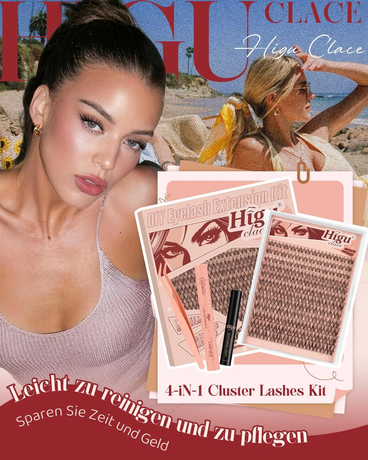 Набор для наращивания ресниц «Manga Lashes» от Higu clace Higu Clace, Delicacy Manga Lashes — фото 2