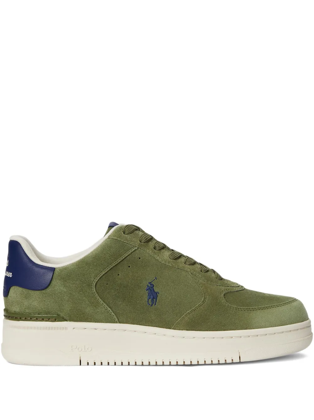 

Кеды на шнуровке POLO RALPH LAUREN, зеленый