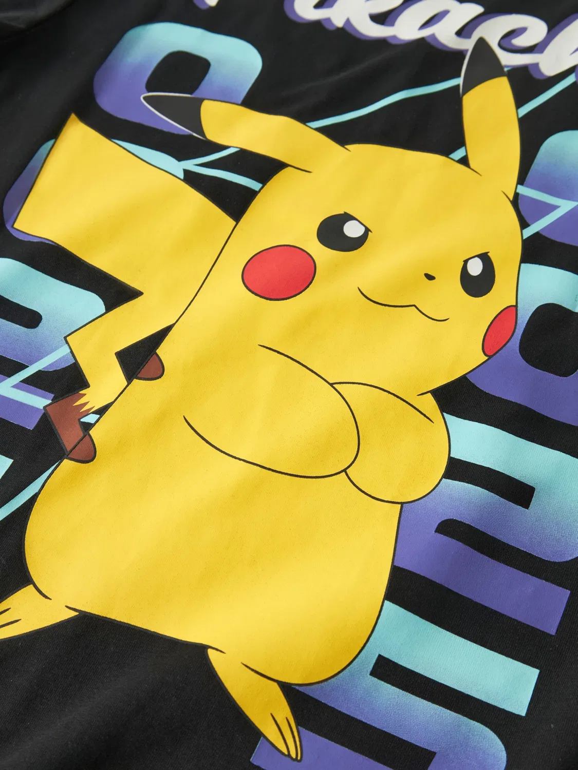 Футболка 'NKMMATH POKEMON' Name It, Black — фото 3