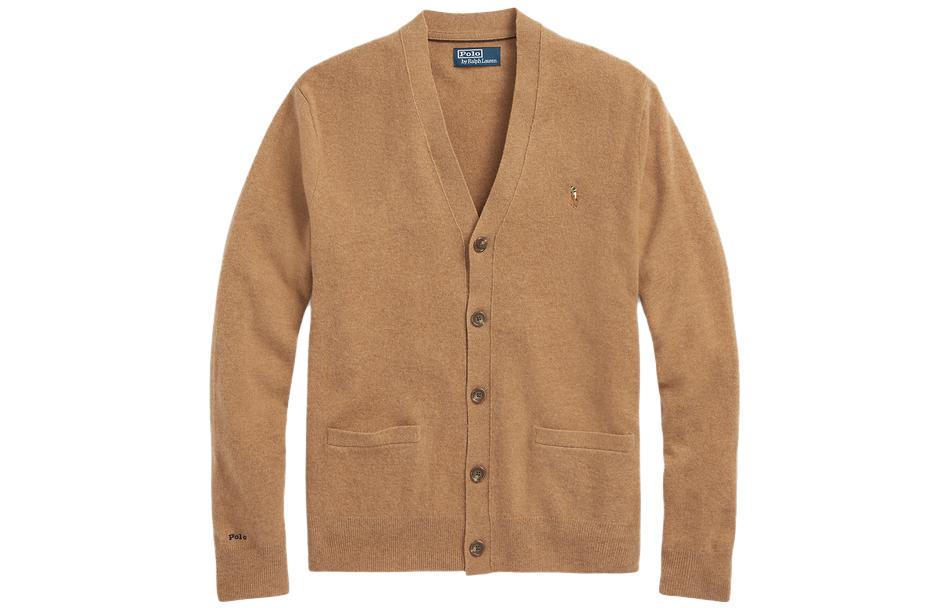 

Polo Ralph Lauren Вязаный свитер мужской коричневый