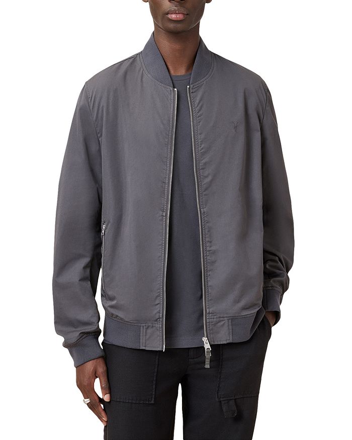 

Куртка Bassett Bomber ALLSAINTS, серый