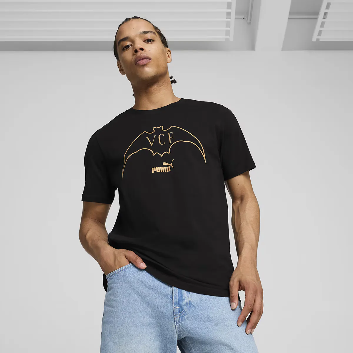

Valencia CF Culture Tee Puma Мужская футболка, чёрный
