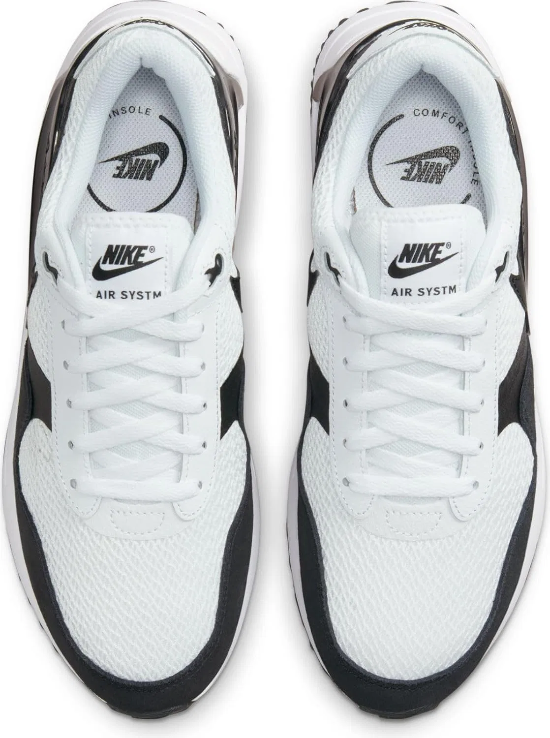 Мужские кроссовки Nike Systm, White Summit White Black — фото 3