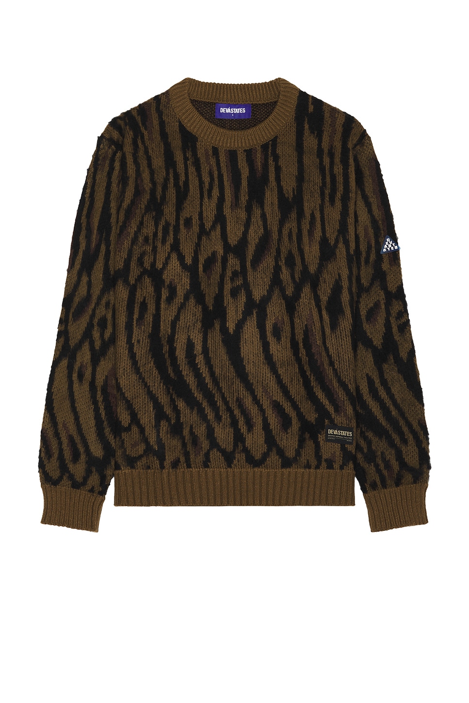 

Свитер из ворсованной вязки Pantera Deva States, brown