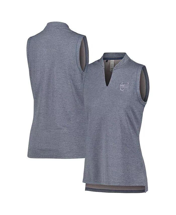 

Женское поло Navy WM Phoenix Open Ultimate365 Textured HEAT.RDY V-образным вырезом без рукавов adidas