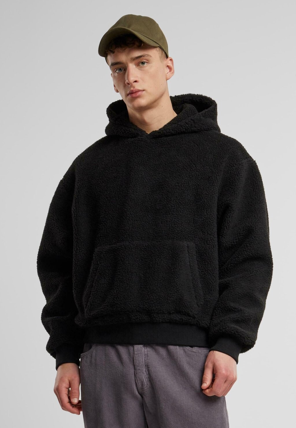 

Толстовка с капюшоном TEDDY Urban Classics, черный