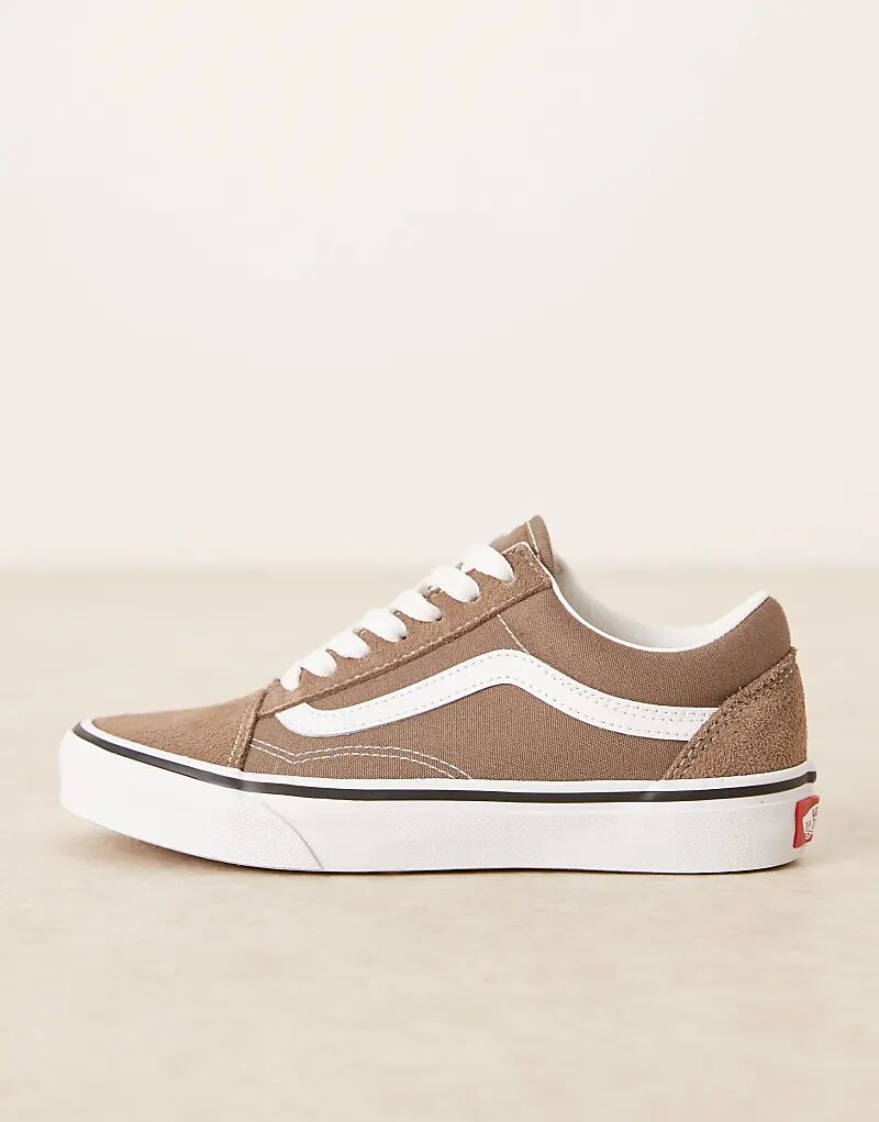 Кроссовки Vans Old Skool Color Theory в орехово-коричневом цвете — фото 2
