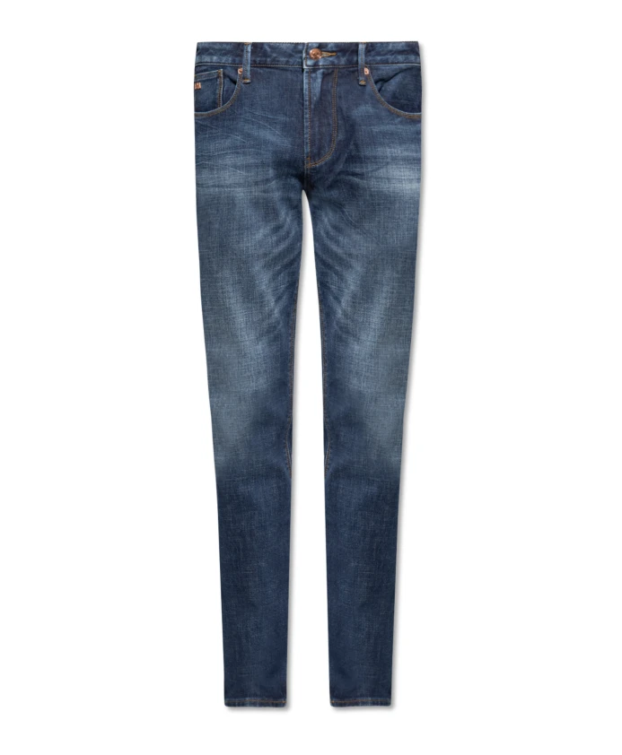 

Джинсы J06 зауженного кроя Emporio Armani, синий