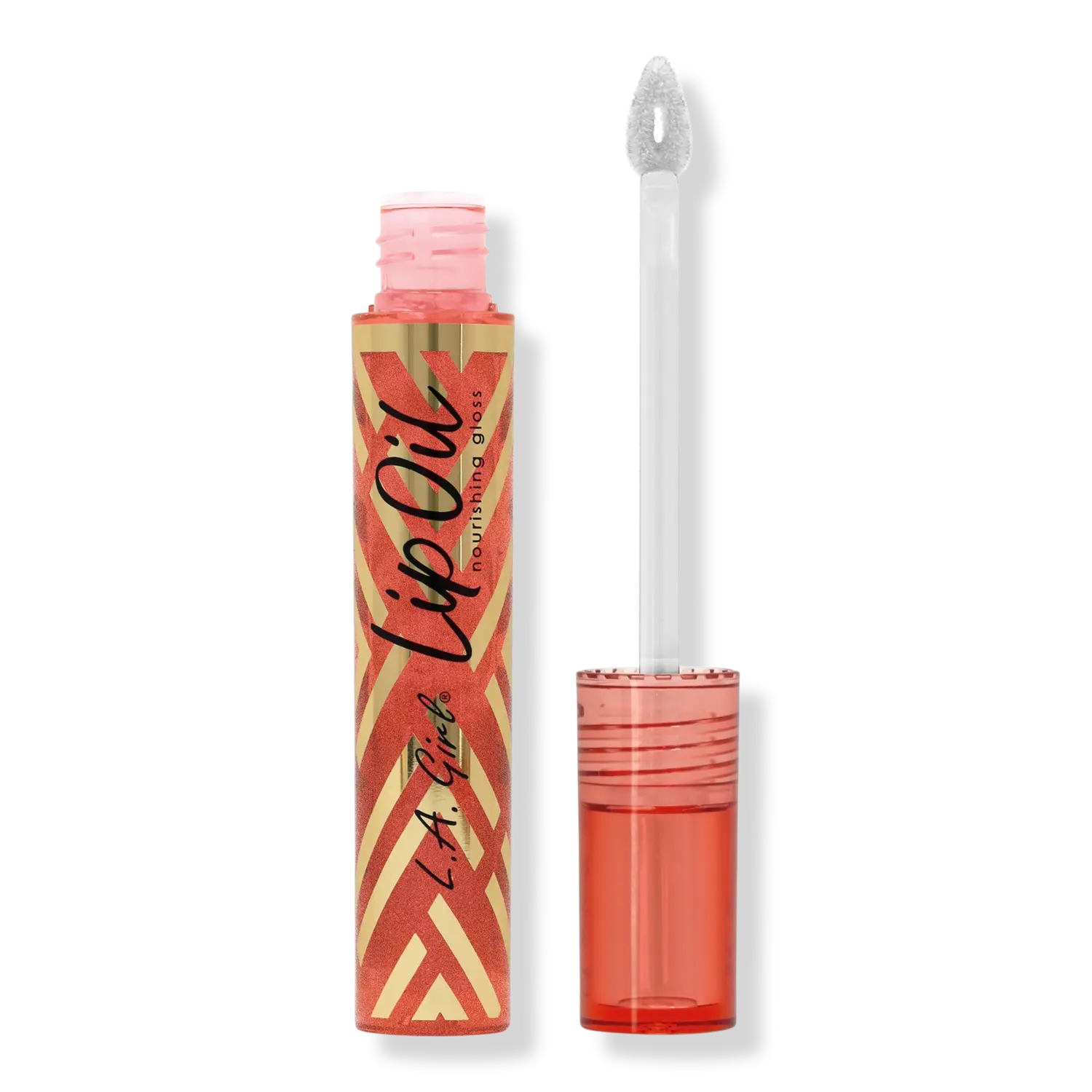 

Увлажняющее масло для губ, придающее объем и полупрозрачность. L.A. Girl, Shimmer Grapefruit