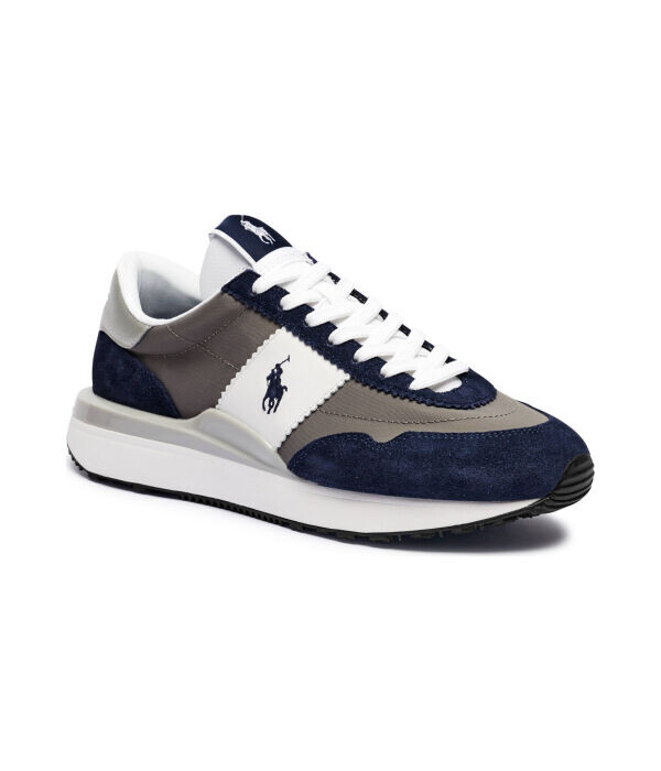 

Кожаные кроссовки Polo Ralph Lauren, синий