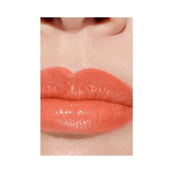 Увлажняющий тонирующий блеск для губ CHANEL ROUGE COCO BAUME BRILLO, 754 Tender Peach — фото 3