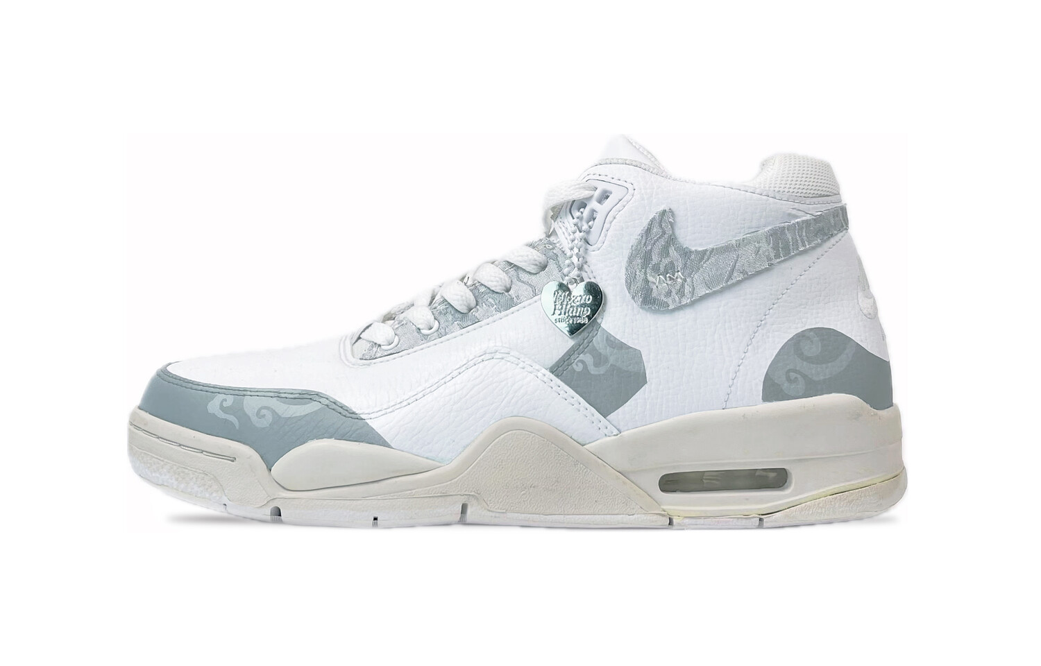 

Баскетбольные кроссовки Flight Legacy Vintage унисекс, серый, среднего размера Nike