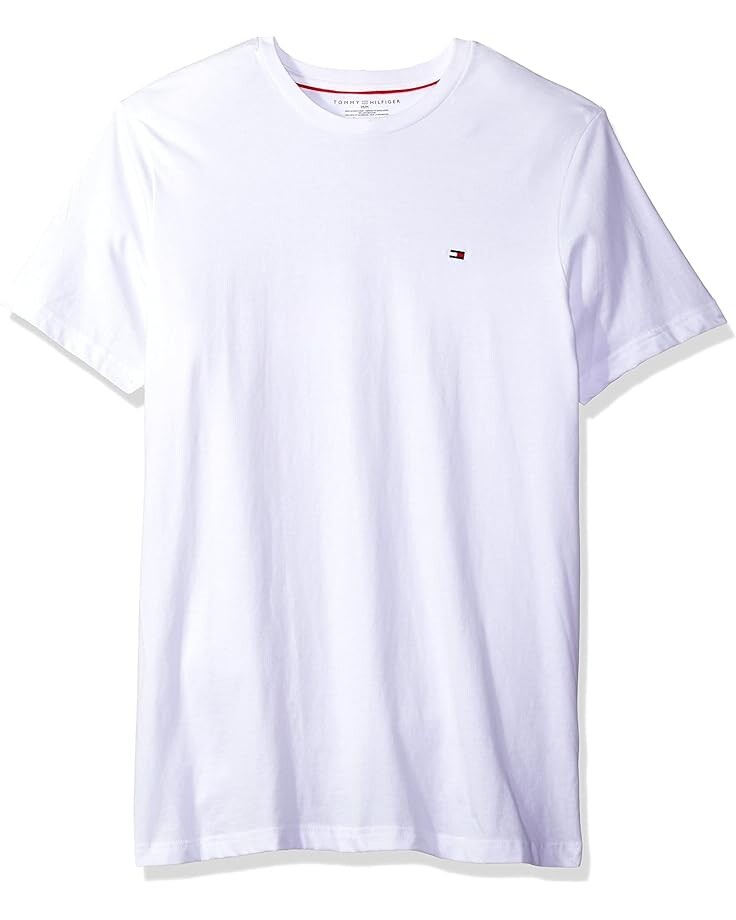 

Футболка Tommy Hilfiger Flag Crew Neck Tee, белый