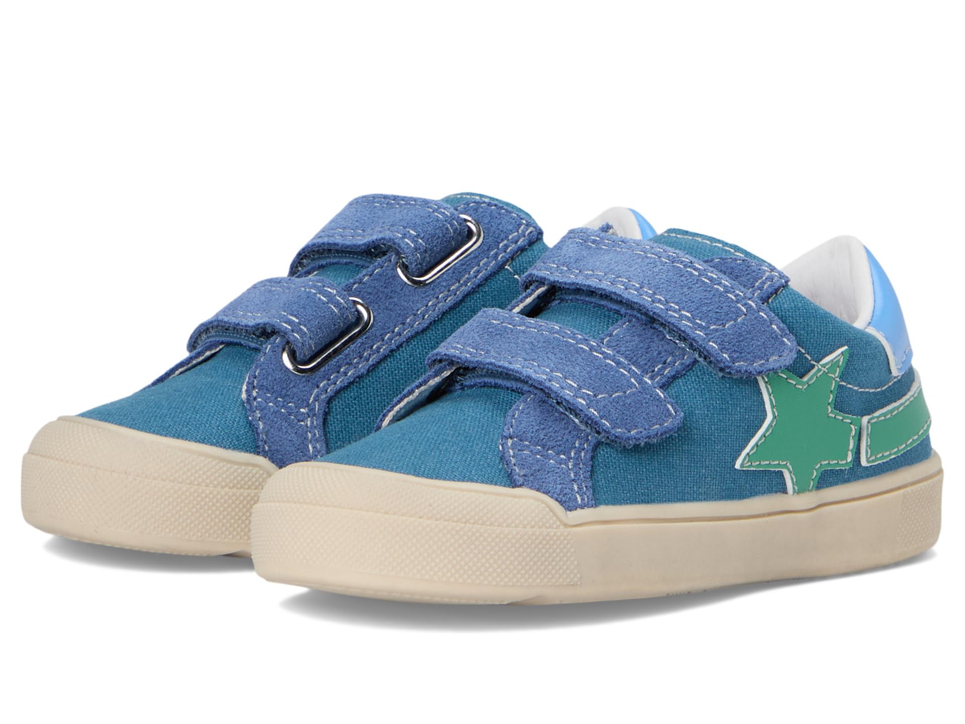 

Кроссовки Naturino Singery Low VL, цвет Jeans/Green
