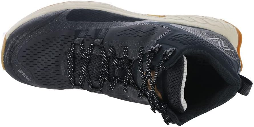Мужские трейловые кроссовки New Balance Fresh Foam X Hierro V1 с высоким срезом, черный/серый — фото 4
