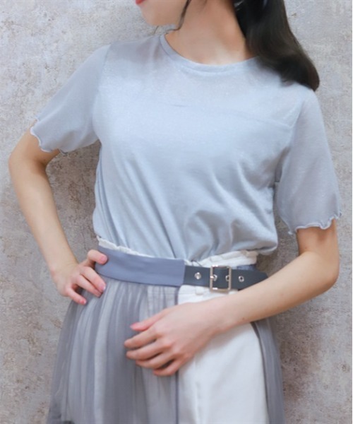 

Футболка с блестками Axes femme, серый