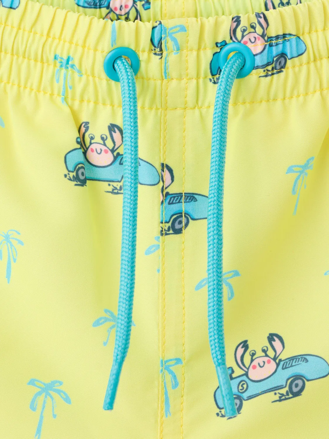 Пляжные шорты 'CANGREJO' Mango Kids, Light Yellow — фото 3