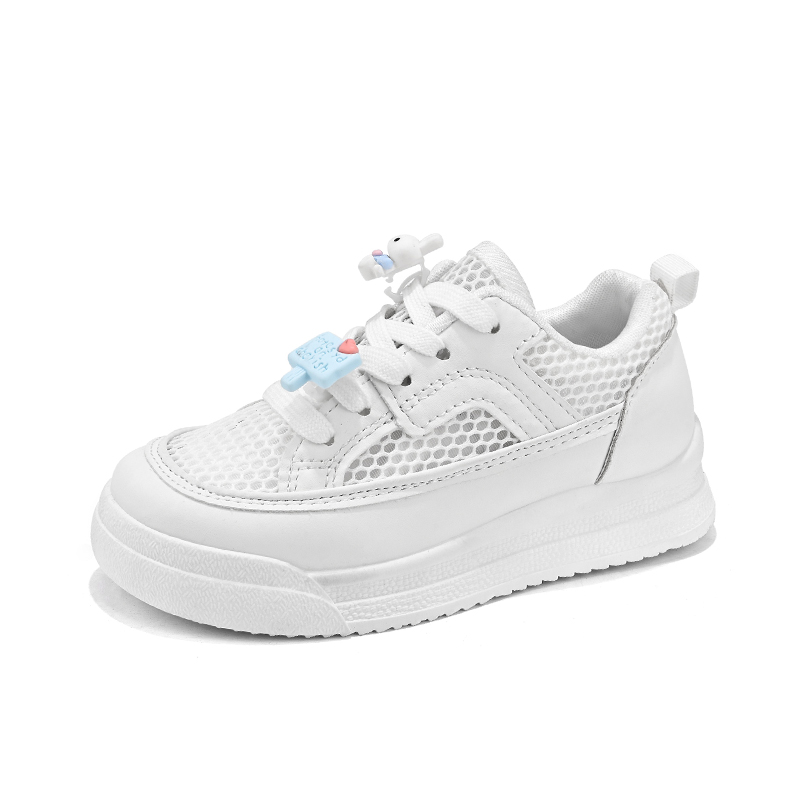 

Нескользящие, износостойкие, дышащие детские кроссовки для скейтбординга FIRS Kids, белый