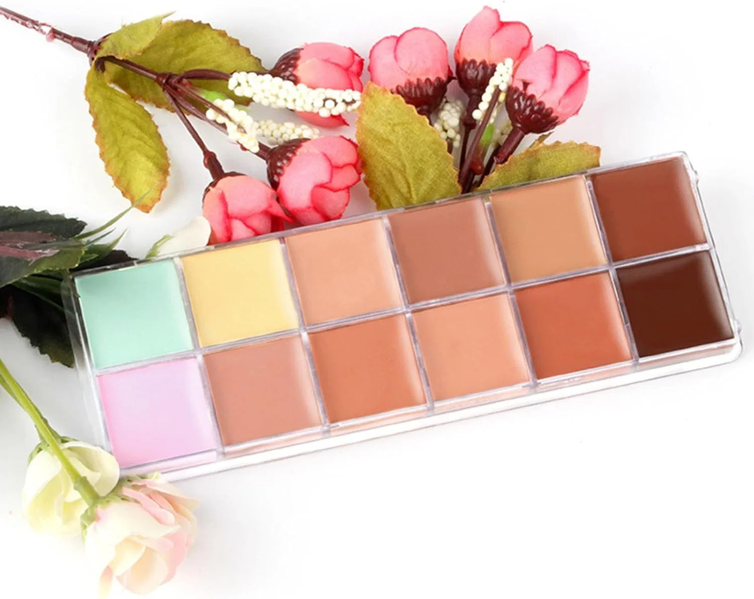 Консилер Color Correcting Concealer Palette, 12 оттенков, No brand — фото 4