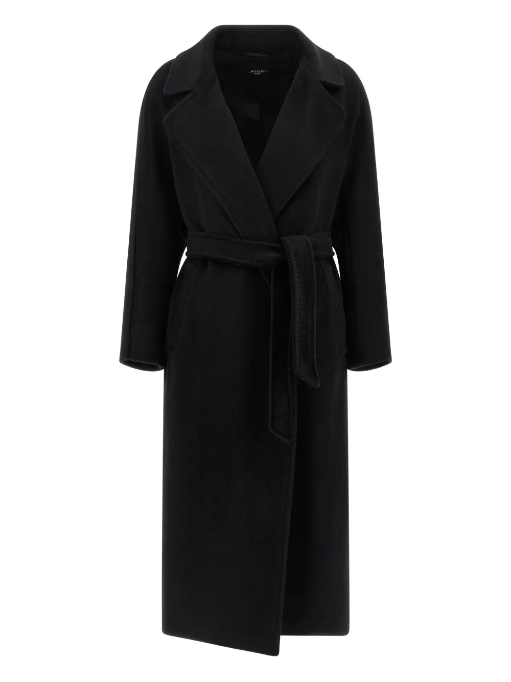 

Тренч с поясом Tempera Weekend Max Mara, черный