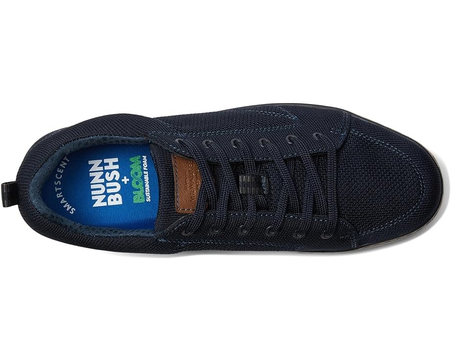 Кроссовки Nunn Bush Aspire Knit Moccasin Toe Sneaker Oxford Comfortable Lightweight Fabric Lace Up, темно-синий — фото 2