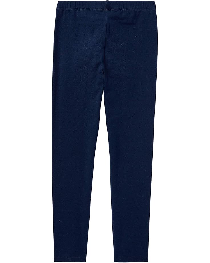 Брюки Polo Ralph Lauren Kids Stretch Cotton Legging, цвет Refined Navy — фото 2