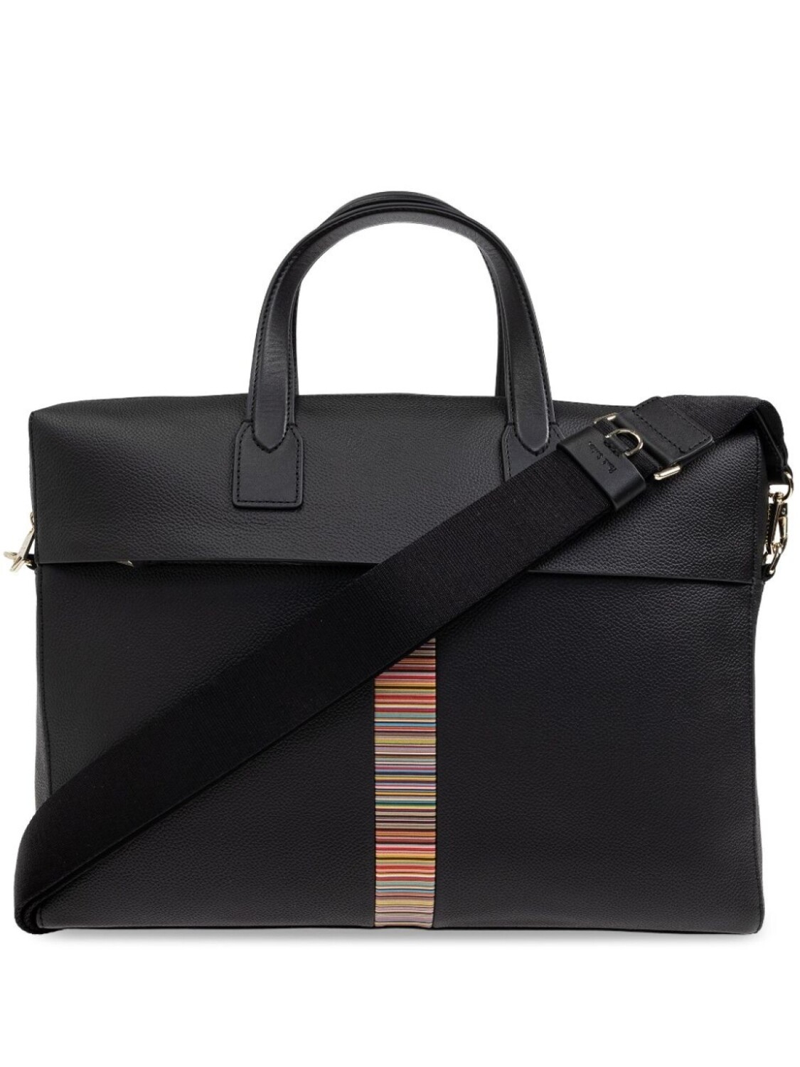 

Paul Smith сумка для ноутбука с отделкой Web, черный