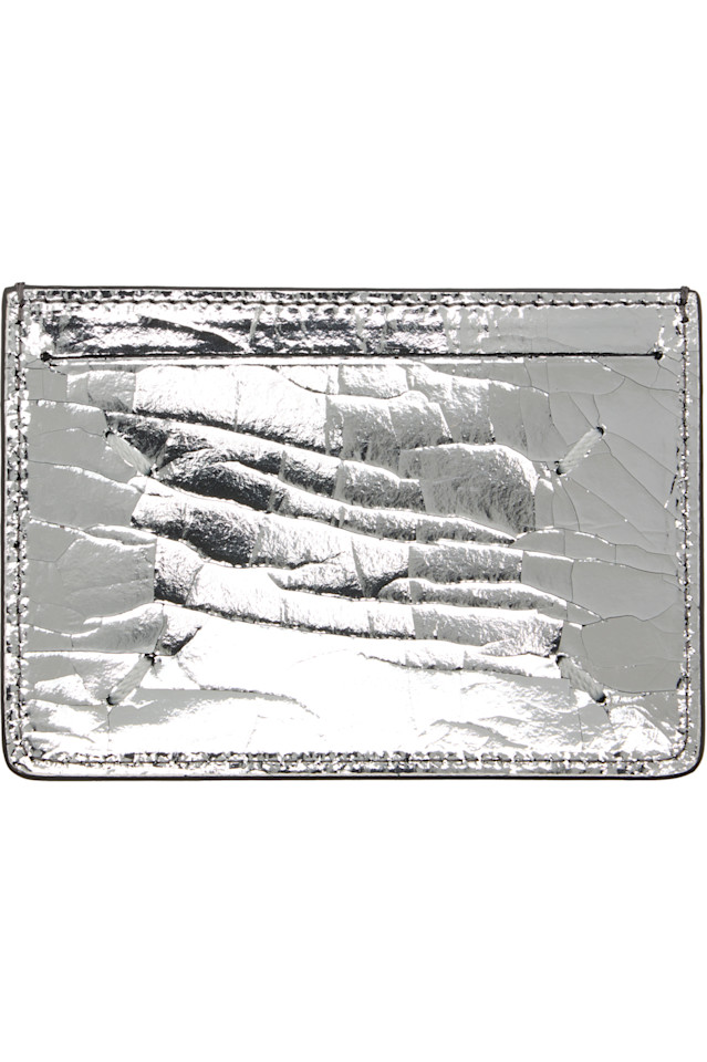 

Держатель для карточек «Четыре стежка» Maison Margiela, серебро