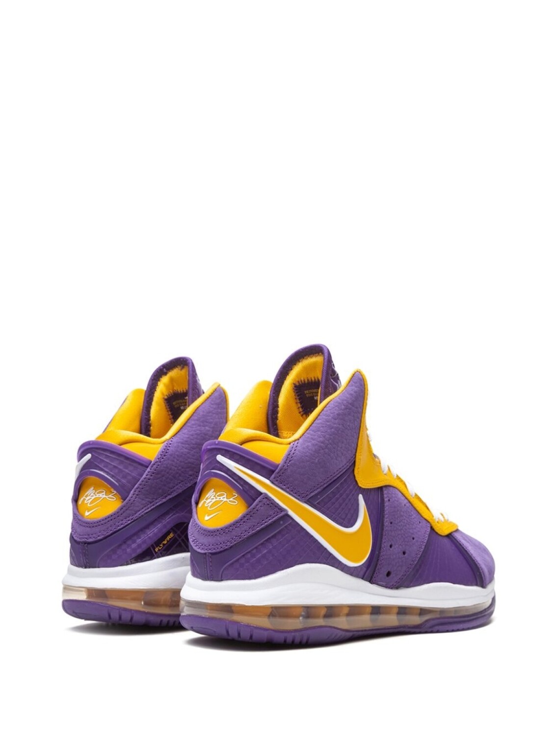 Nike кроссовки Lebron 8 Lakers, фиолетовый — фото 3