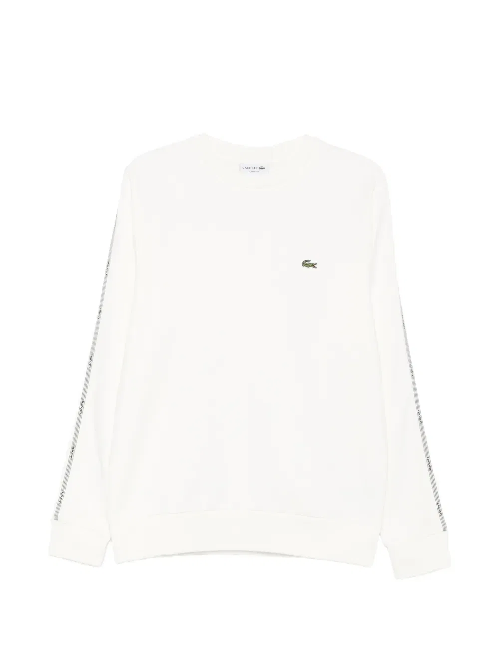 Свитшот с нашивкой-логотипом Lacoste, белый