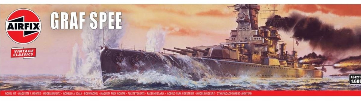 

Граф Шпее 1:600, Airfix 04211v