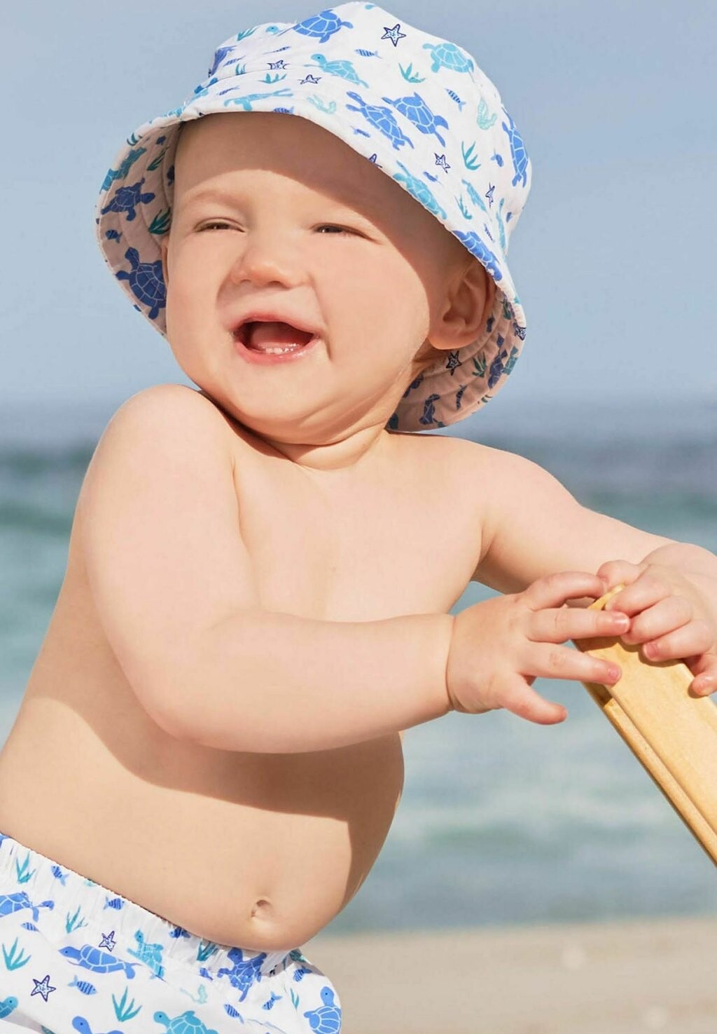 

Панама TURTLE BUCKET SUN JoJo Maman Bébé, цвет blue