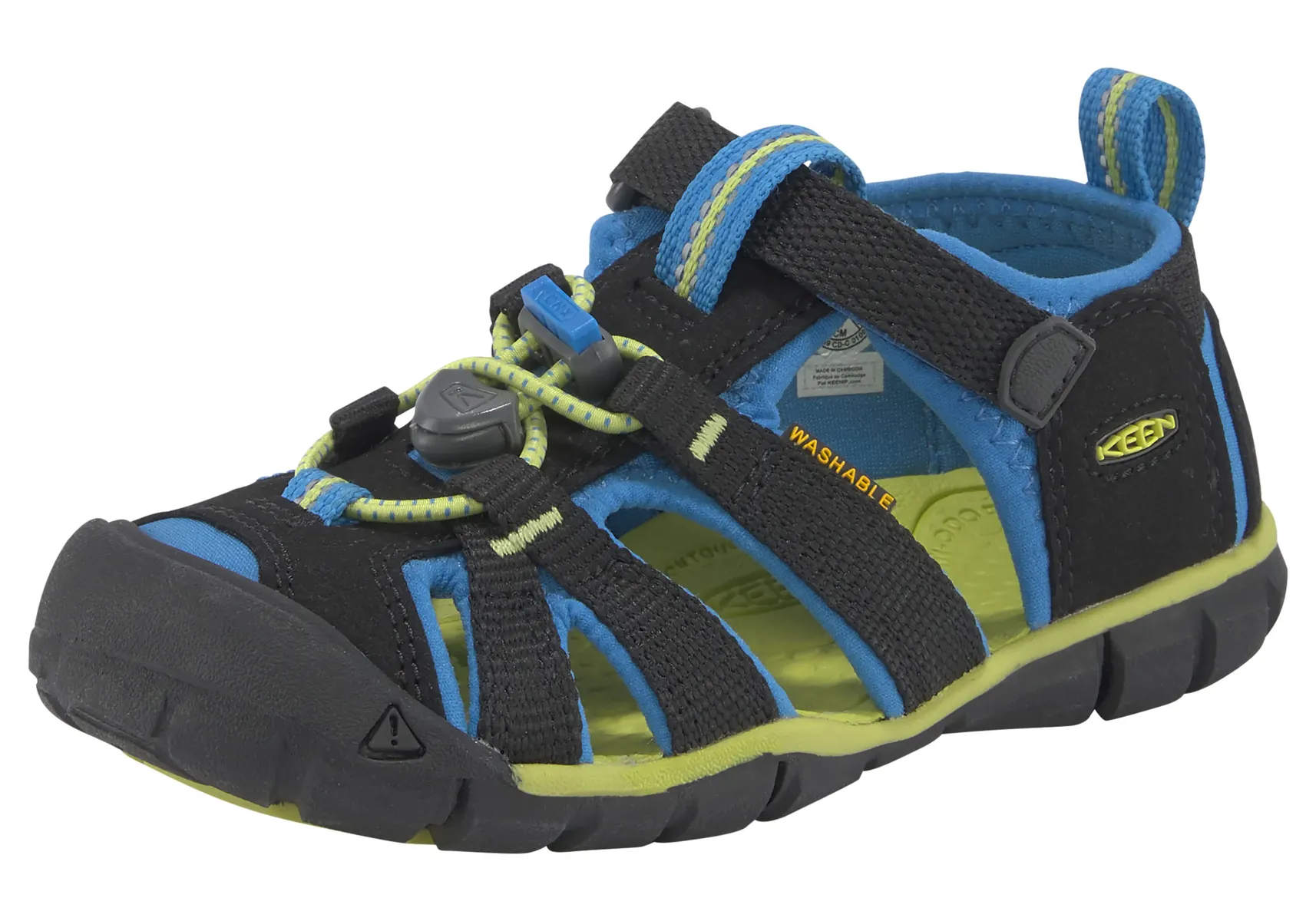 

Кин Сандали "SEACAMP II CNX" Keen, цвет Schwarz-Lime