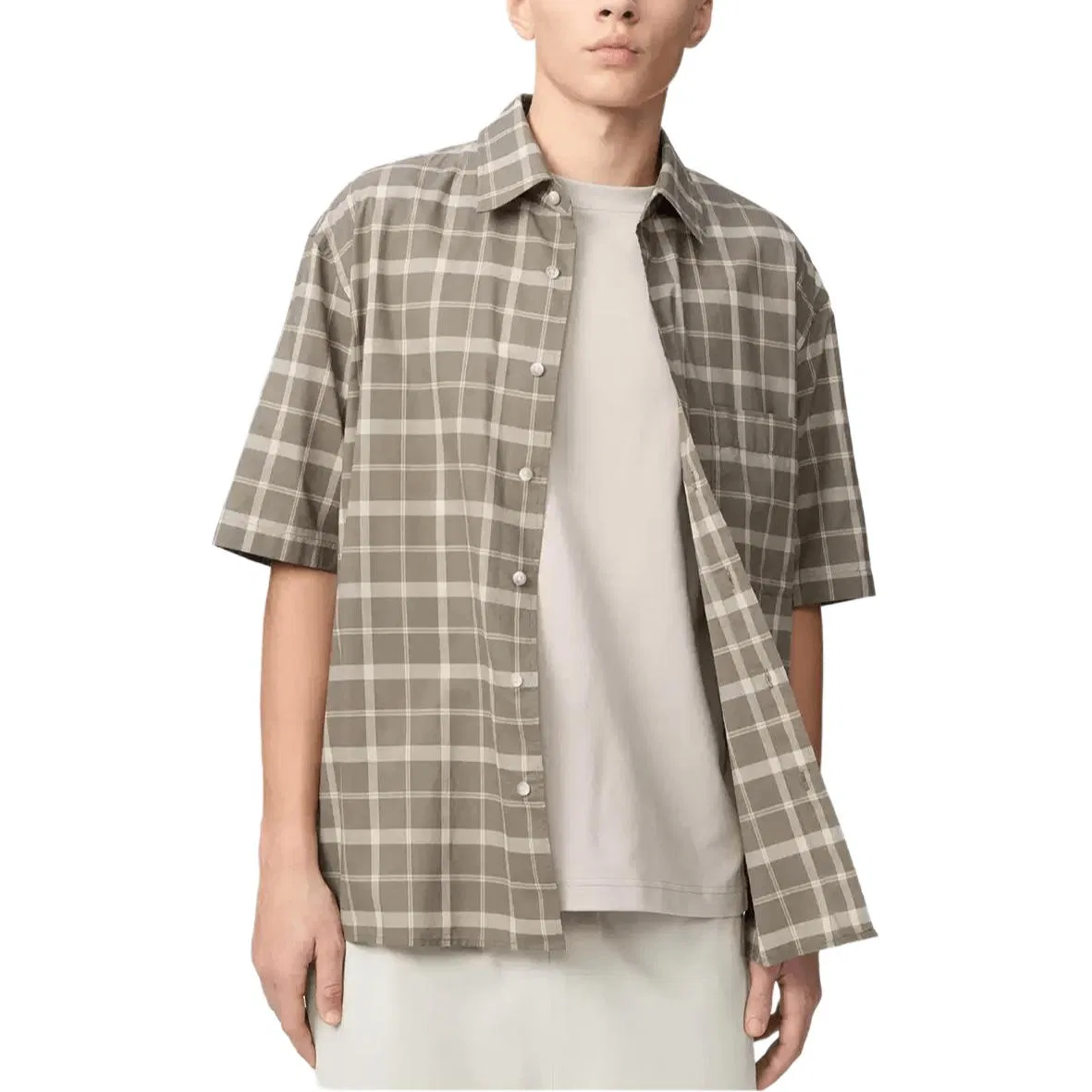 Рубашка U Collection SS26 Unisex UNIQLO, 36 Umber