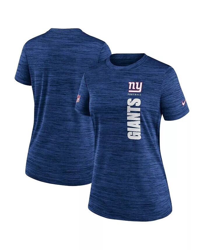 

Женская футболка Royal New York Giants Velocity Performance Nike