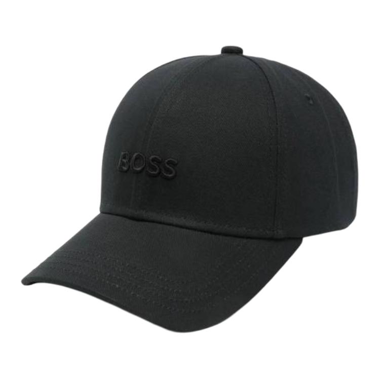 

HUGO BOSS Хлопковая кепка с вышитым логотипом, Black
