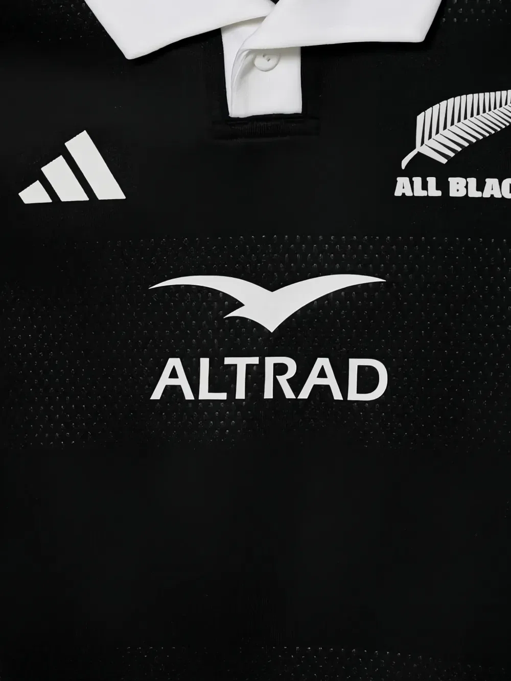 Поло для регби AEROREADY Adidas Kids, черный — фото 3