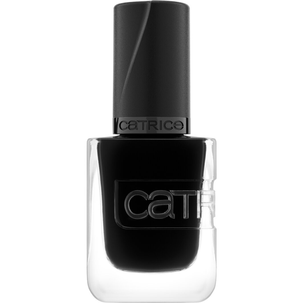 Лак для ногтей gel affair nail lacquer Catrice, 037 - black to the roots, объем 10.5 мл — фото 2