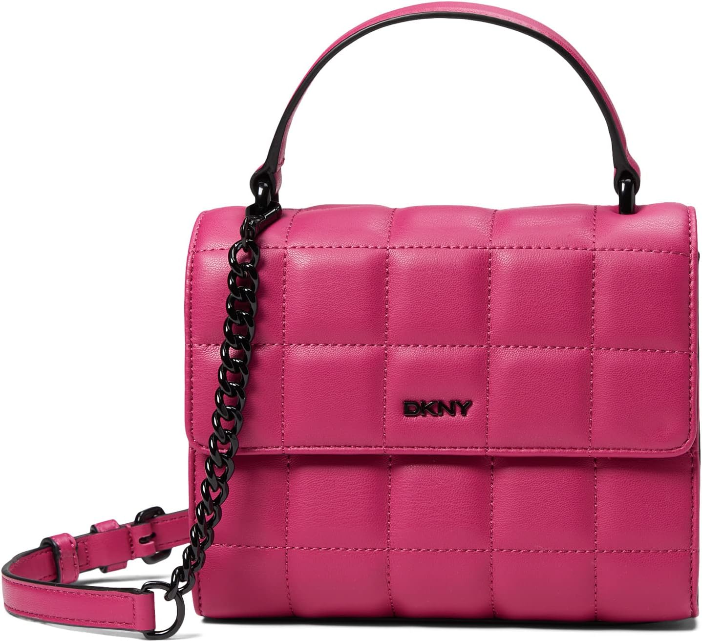 

Сумка кросс-боди DKNY Queenie Top-Handle Crossbody, цвет Lipstick Pink