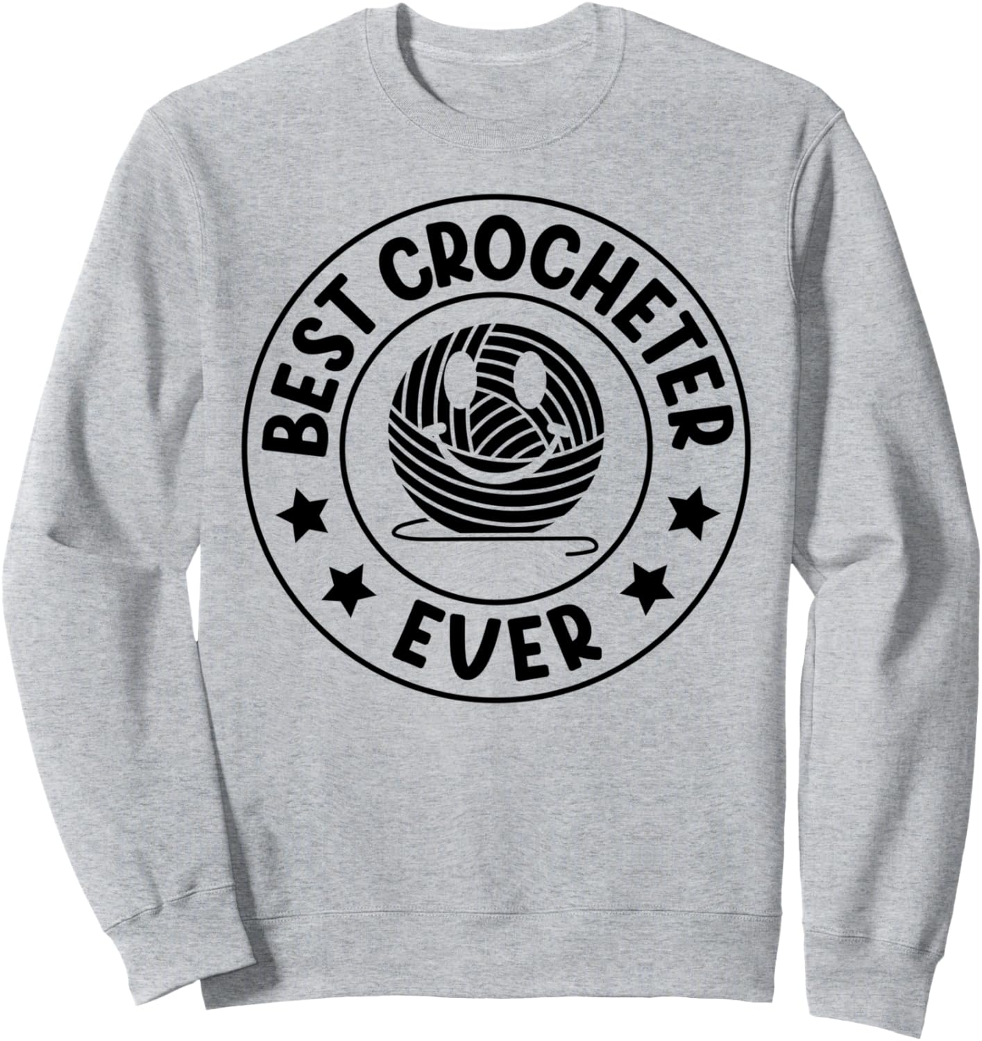 

Идеи для вязания крючком - Лучшее вязание крючком в мире. Толстовка Funny Crochet Ideas, серый