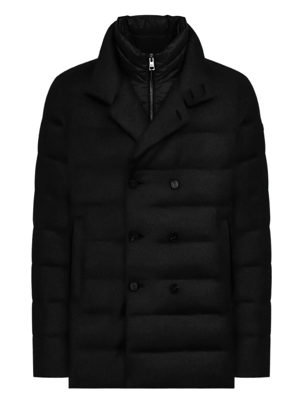 

Двубортная стеганая куртка Duno, черный