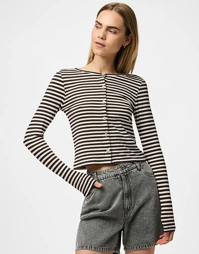 

Кардиган Pieces в горячем шоколаде