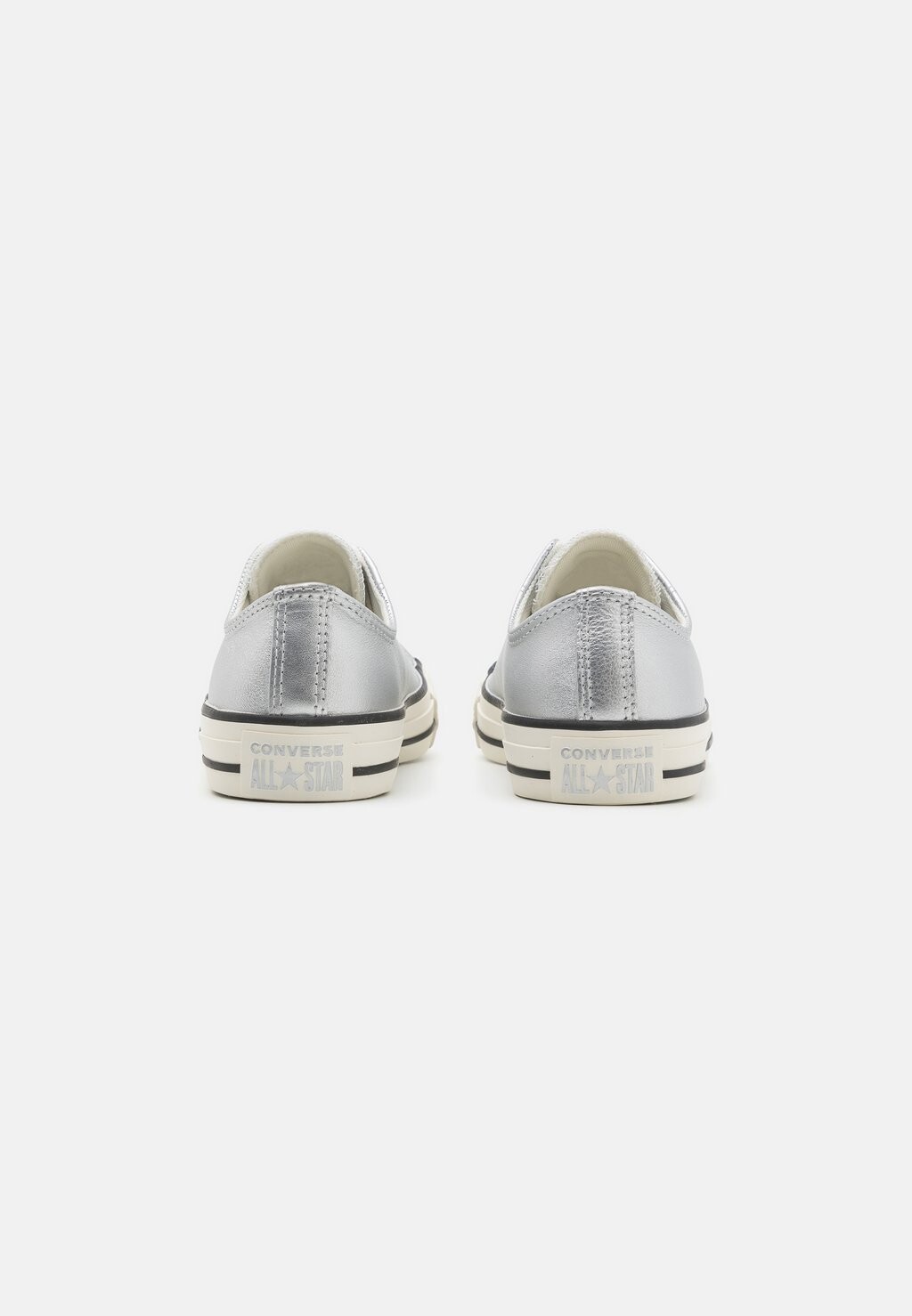 

Кроссовки на шнуровке CHUCK TAYLOR ALL STAR Converse, серебристого цвета