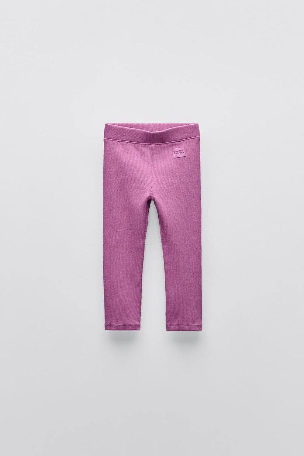 

Леггинсы в рубчик с этикеткой ZARA, цвет raspberry