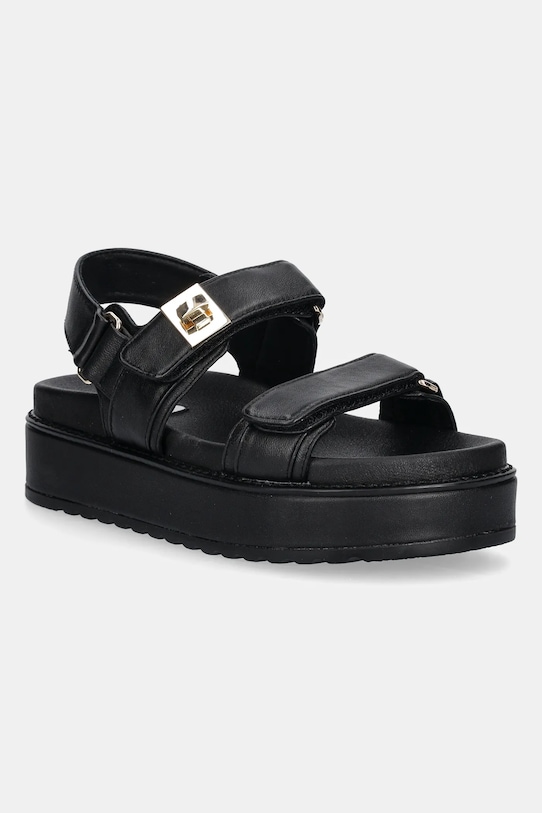 Кожаные сандалии Bigmona Steve Madden, черный