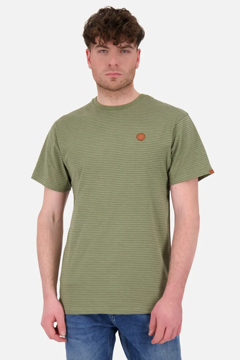 

Рубашка с круглым вырезом Alife & Kickin "NicAK Z Shirt Мужская рубашка с коротким рукавом", цвет Dust
